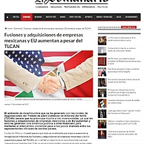 Fusiones y adquisiciones de empresas mexicanas y EU aumentan a pesar del TLCAN